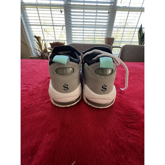Nike Air More Money Island Green Wolf Grey AJ2998-003 Men’s Size 6.5Y - Picture 7 of 12